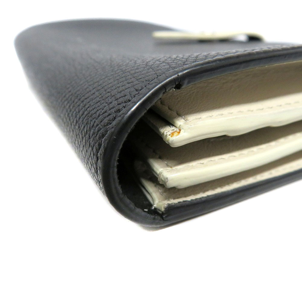 Celine Long Function Strap Black Multi Wallet Lea… - image 5